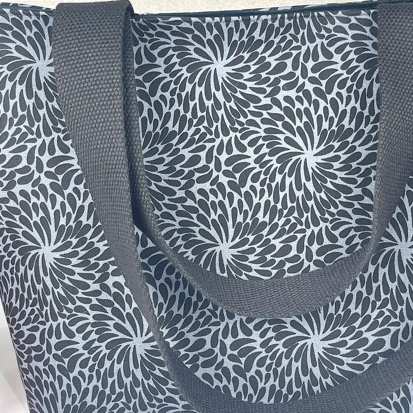 Medium Black Swirl Bag