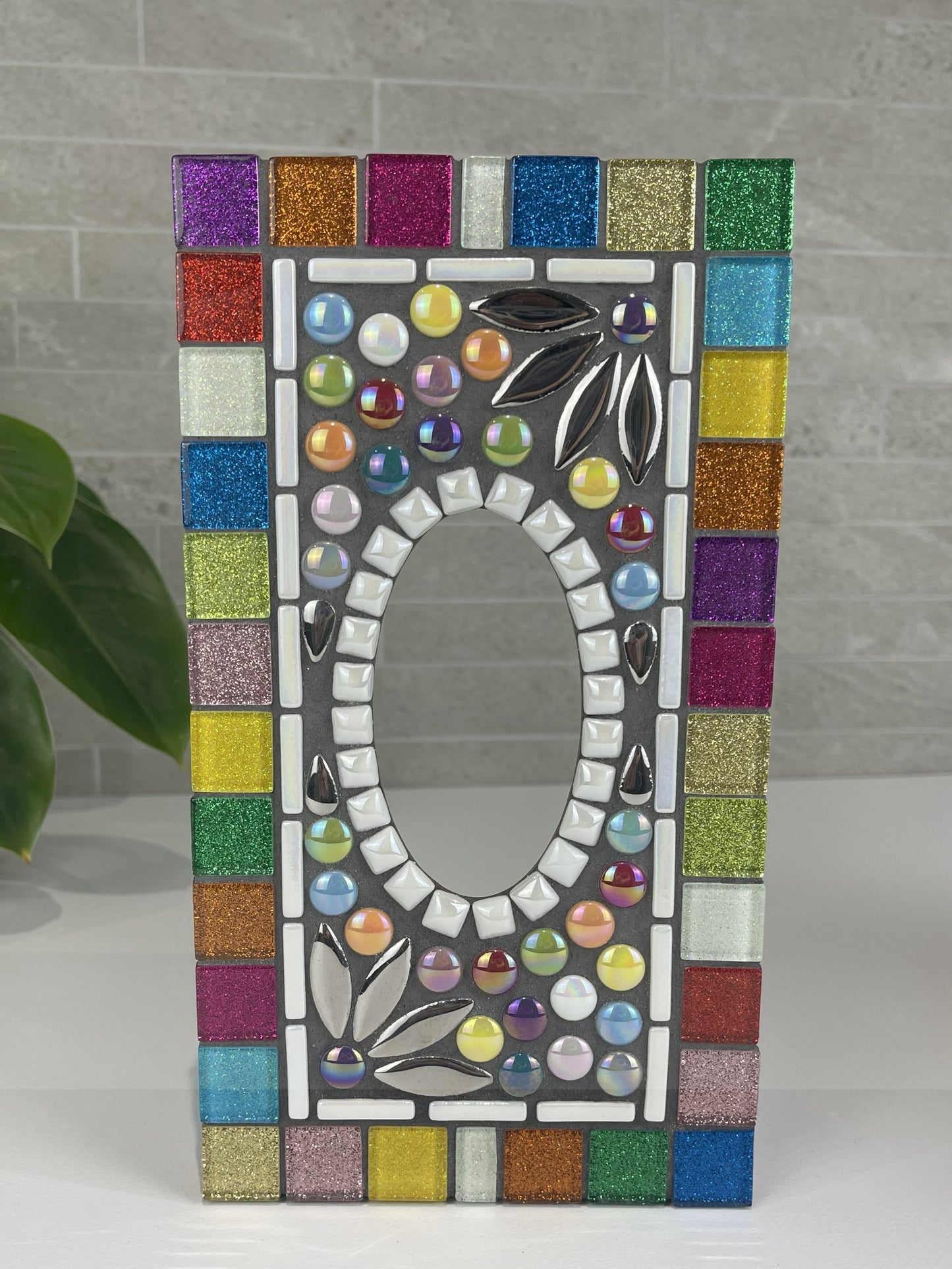 Colourful Sparkle Tissue Box Cover