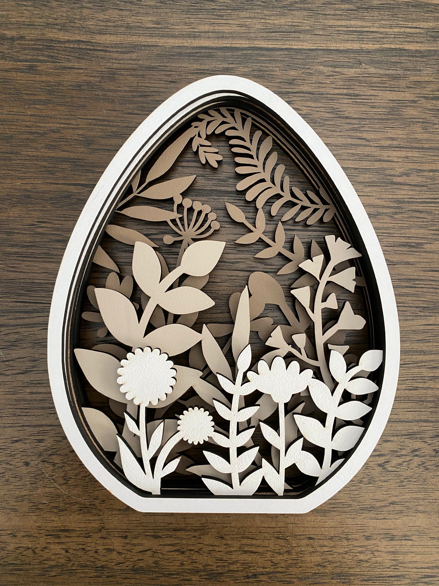 Rabbit and Egg Freestanding