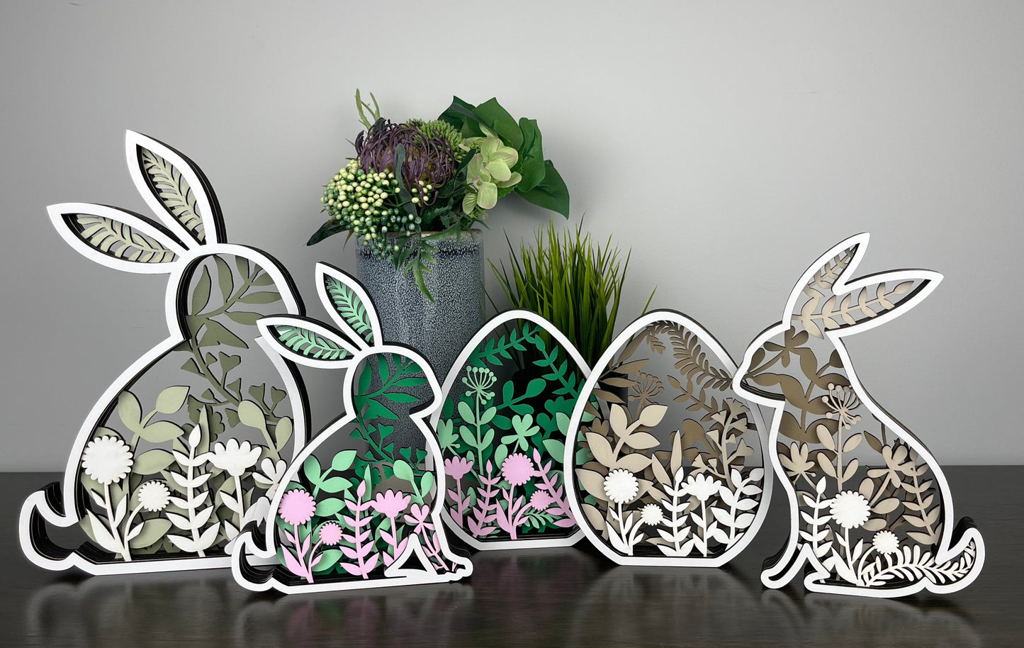 Rabbit and Egg Freestanding