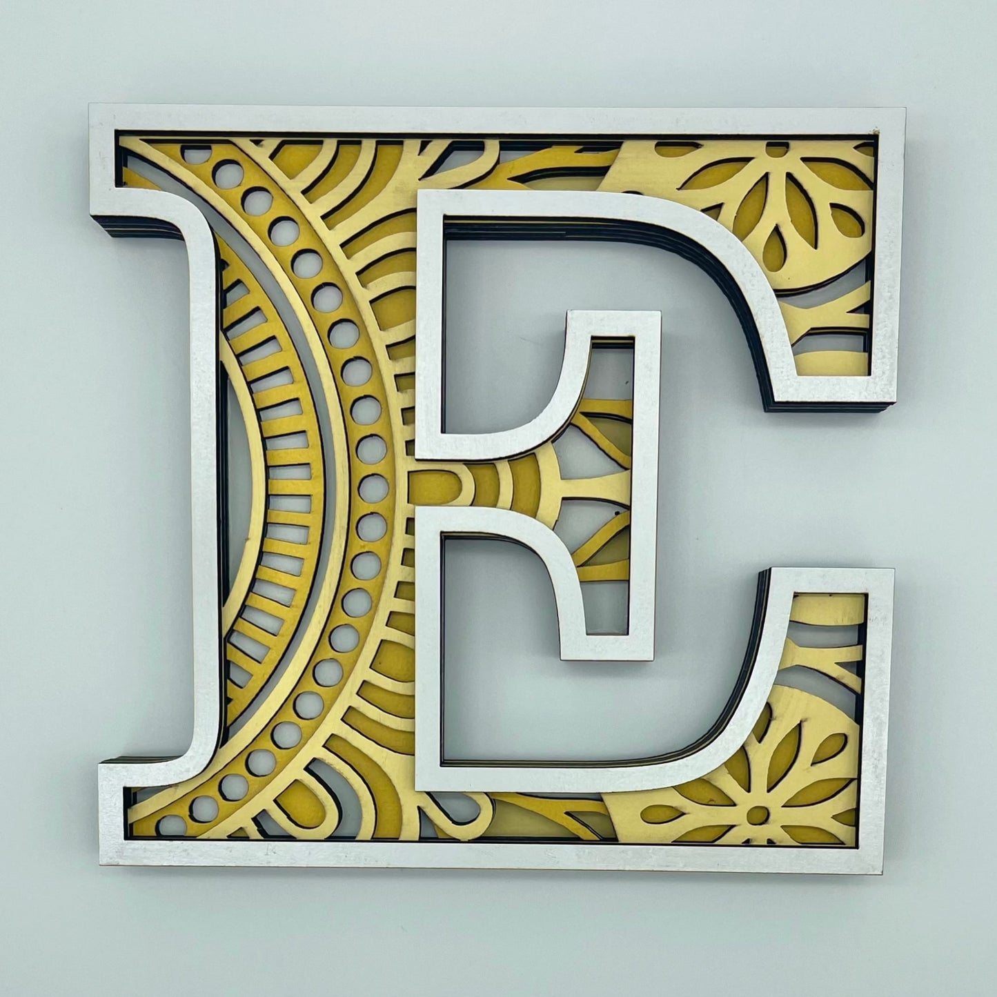 Letter E Freestanding