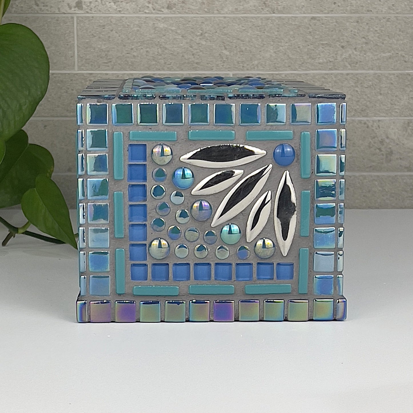 Peacock 2 Tissue Box Cover