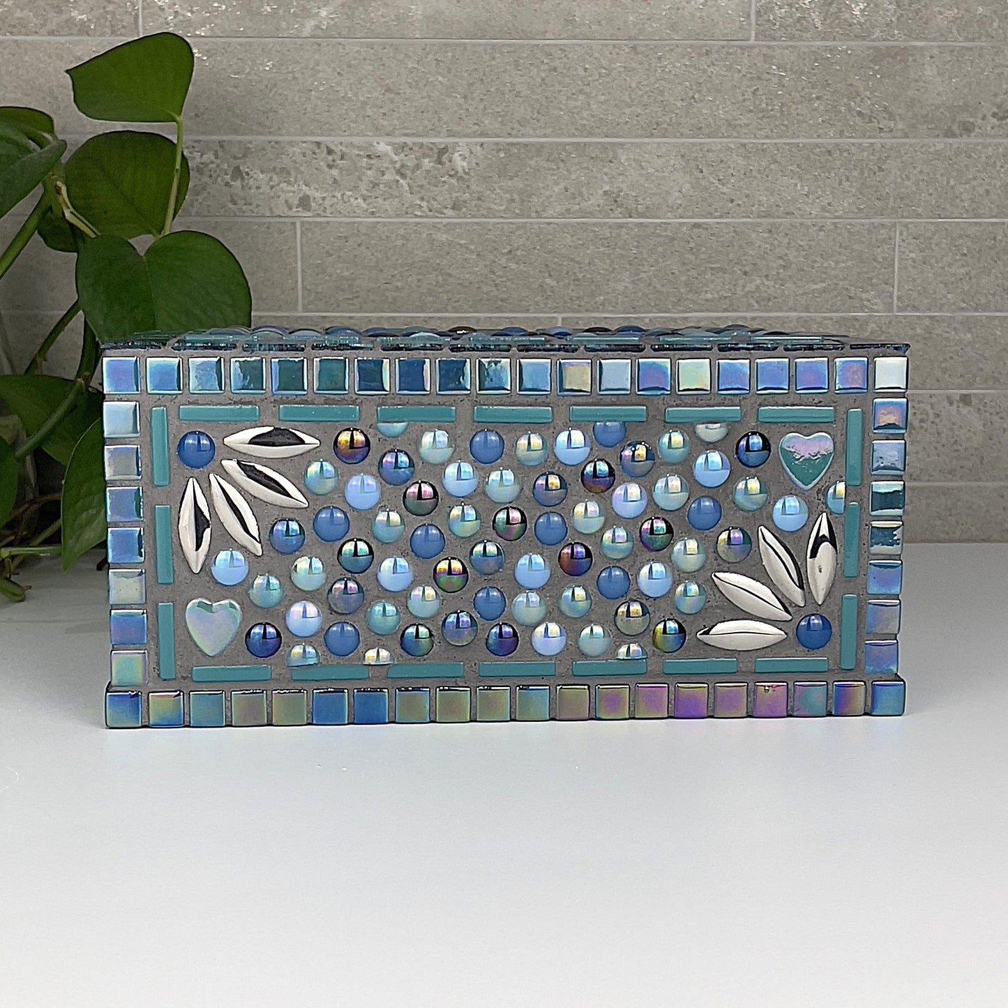 Peacock 2 Tissue Box Cover