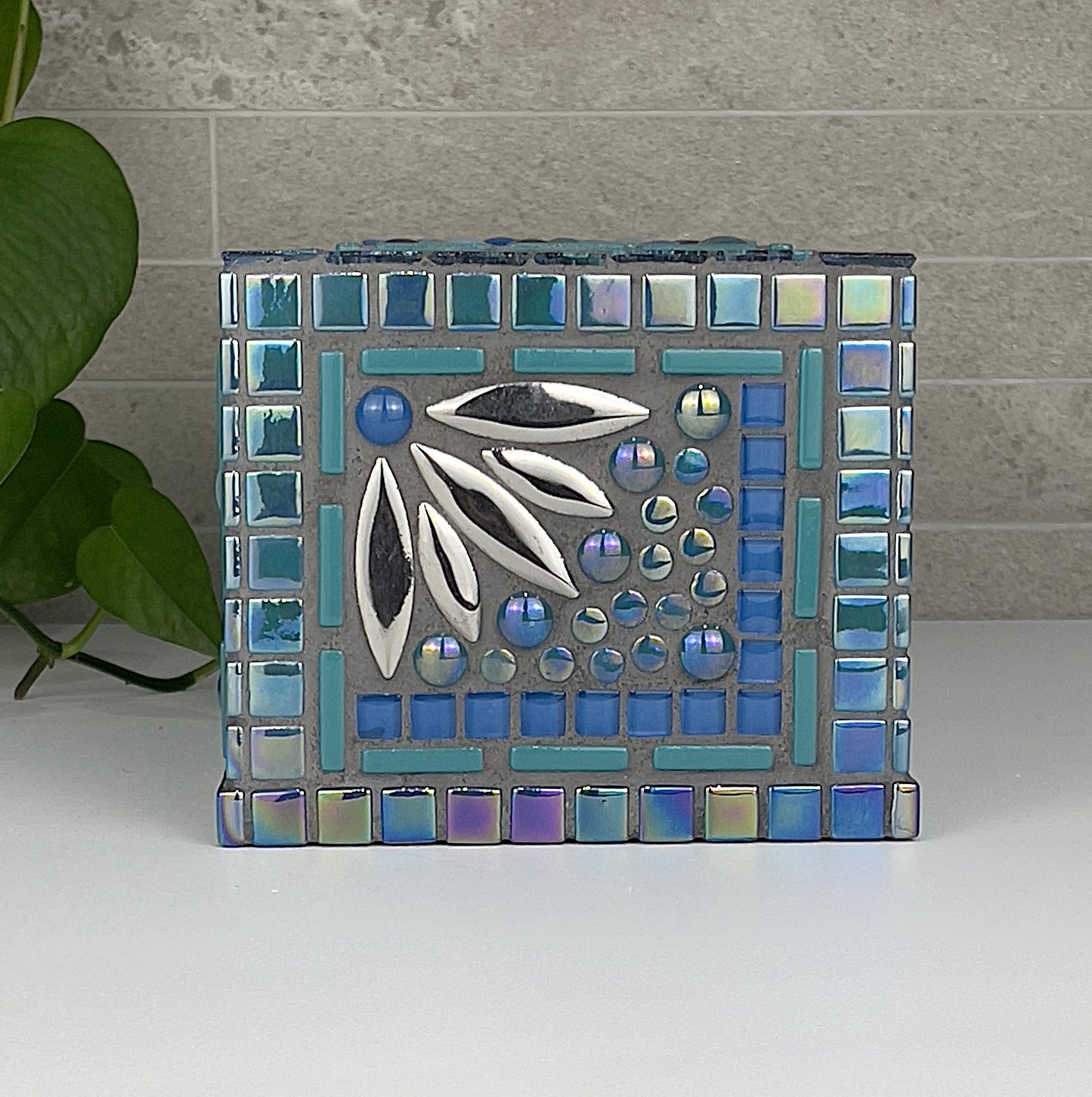 Peacock 2 Tissue Box Cover
