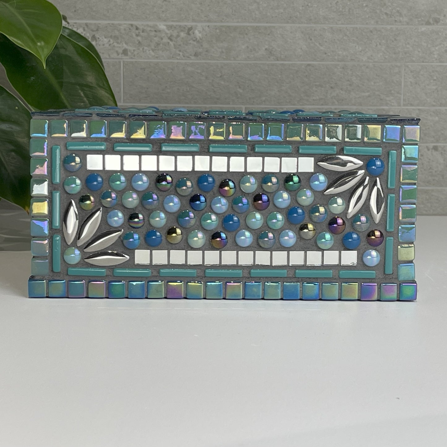 Peacock 1 Tissue Box Cover