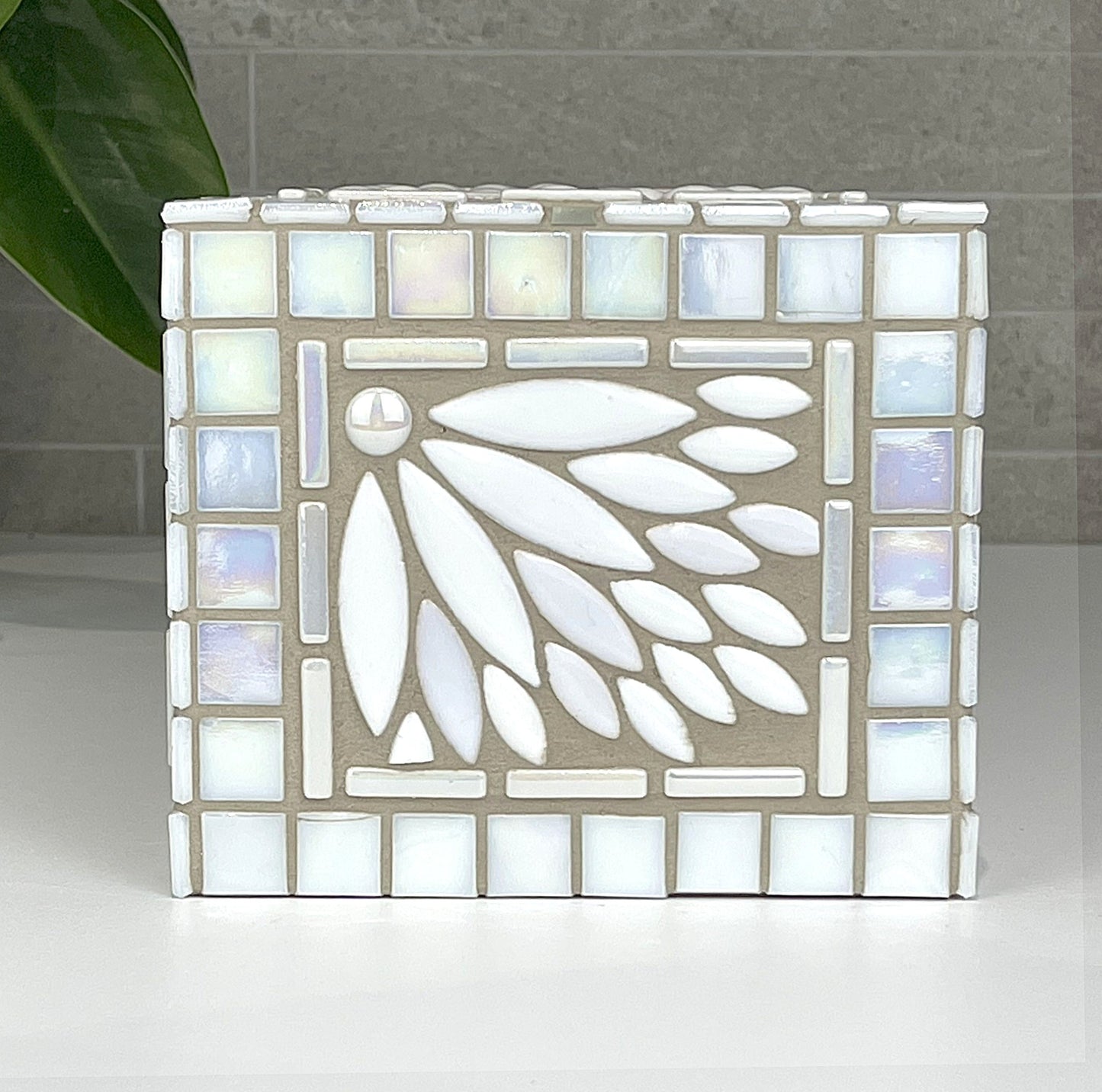 Havana White Tissue Box Cover
