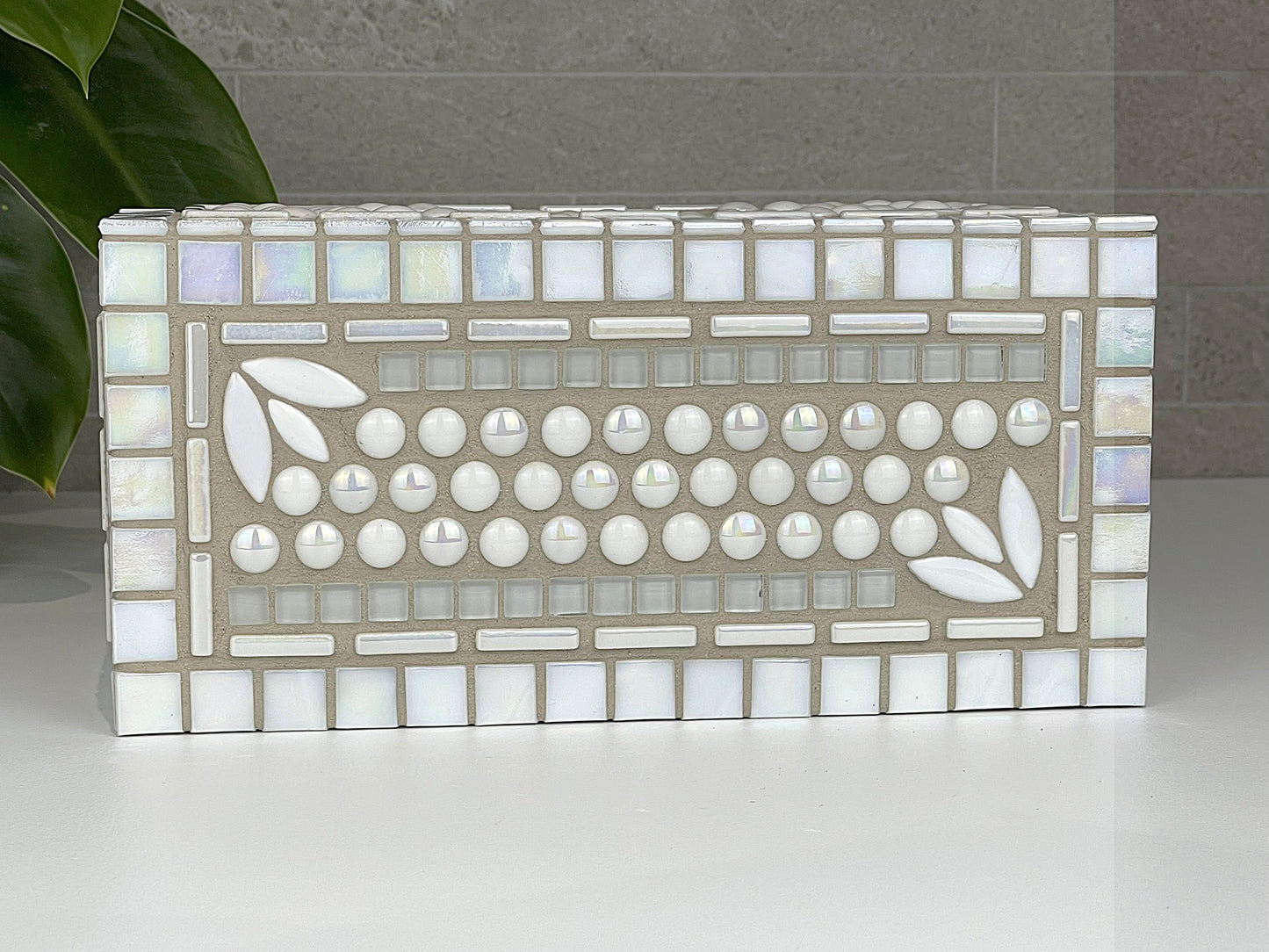 Havana White Tissue Box Cover