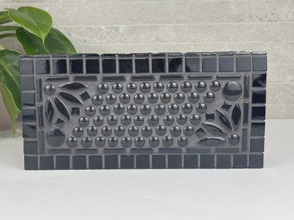 Black Tissue Box Cover