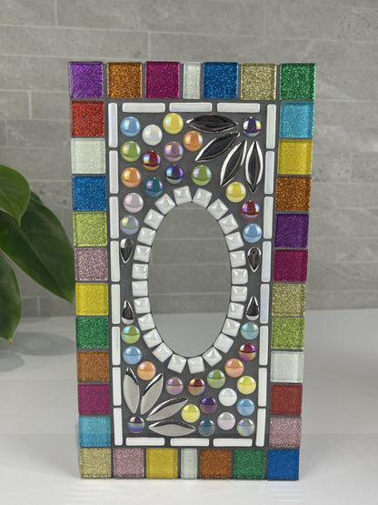 Colourful Sparkle Tissue Box Cover