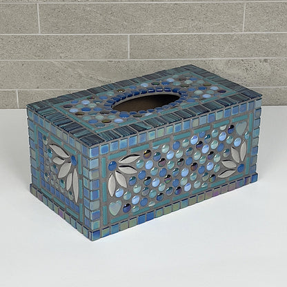 Peacock 2 Tissue Box Cover