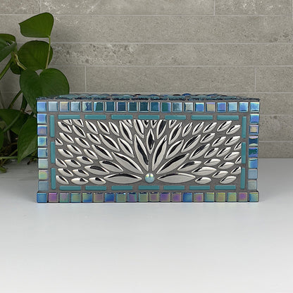 Peacock 2 Tissue Box Cover