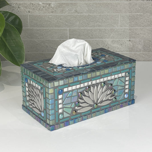 Peacock 1 Tissue Box Cover