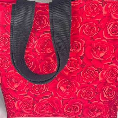 Medium Red Rose Bag
