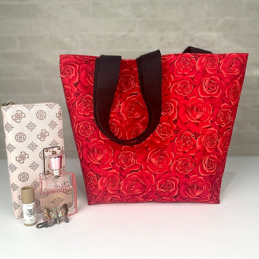 Medium Red Rose Bag