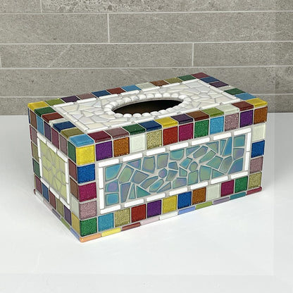 Sparkly Colour Tissue Box Cover