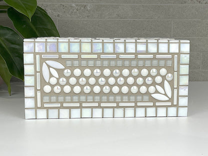Havana White Tissue Box Cover