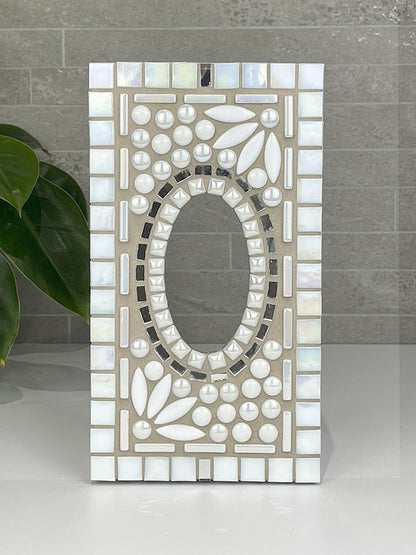Havana White Tissue Box Cover